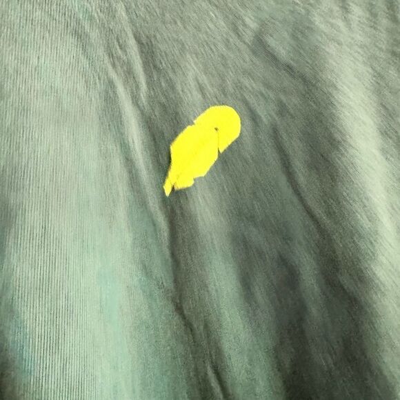 NWOT Spirit Jersey Unisex Green Long Sleeve Robin Hood Jersey Tee - Size Small - Picture 4 of 4